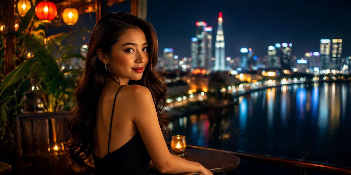 Cà phê Hà Nội với bối cảnh casino và người dùng xem nền tảng giải trí