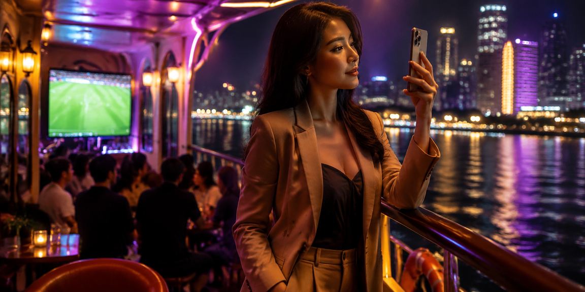 Cà phê Hà Nội với bối cảnh bóng đá và người dùng đọc thông tin giải trí