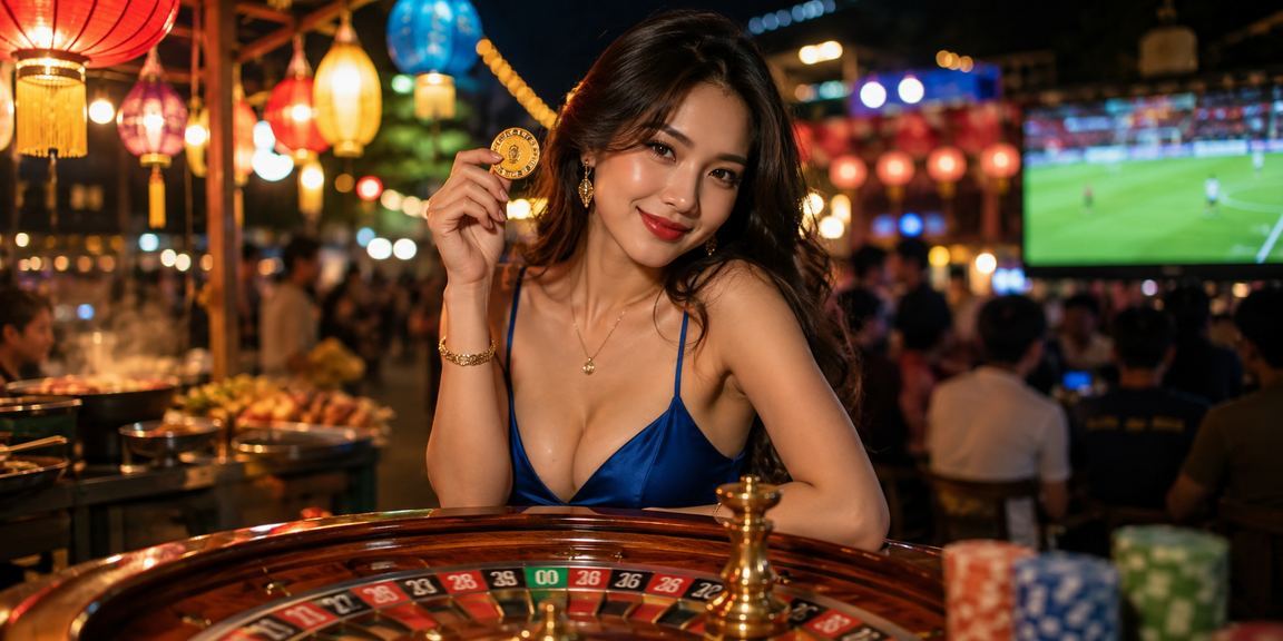 Khung cảnh roulette neon tại Hà Nội gợi ý trải nghiệm giải trí đêm Việt Nam