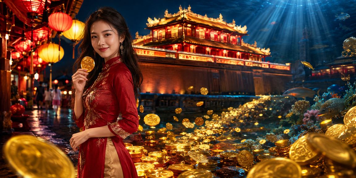 Chợ đêm Huế với ánh neon gợi ý nội dung casino và tài khoản trực tuyến